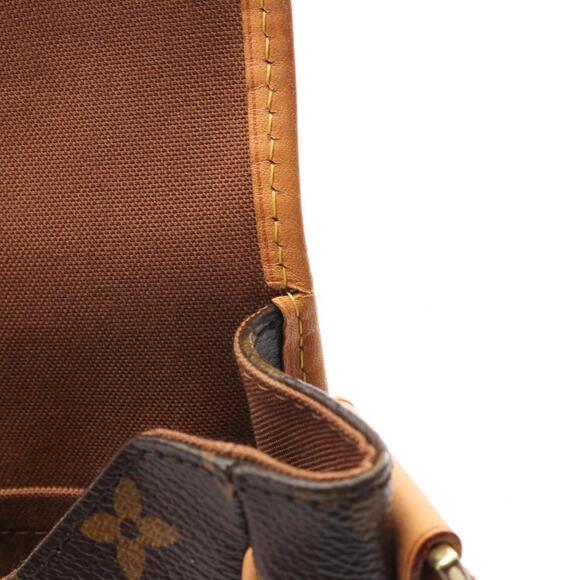 LOUIS VUITTON Brown Monogram Leather Messenger PM Shoulder Bag - Picture 8 of 10